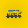 4 x Plastic Floor Mat Fixing Clips for Toyota
