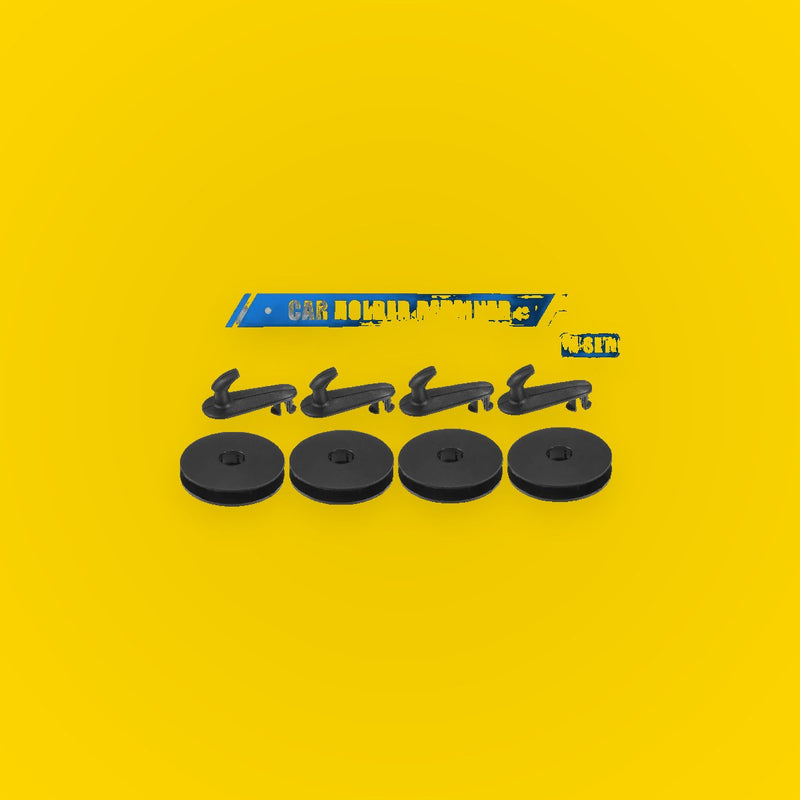 4 x Plastic Floor Mat Fixing Clips for Toyota