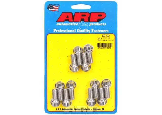 ARP 400-1201 Header Bolt Kit 3/8 X 12