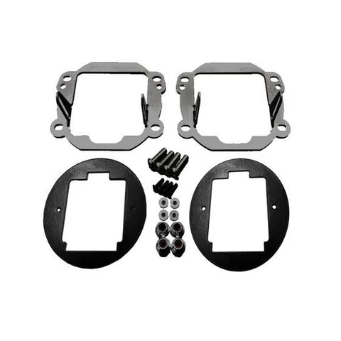 Rigid Industries D- Series Fog Light Mount Kit (Wrangler 06-18) — fits Jeep Wrangler