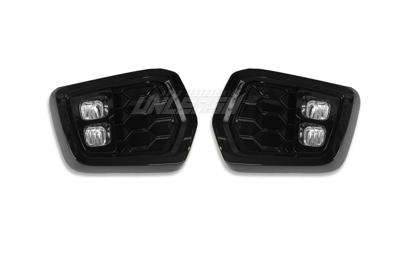 DRL Fog Light Covers for Ford Ranger PX3 Wildtrak 2019-2022
