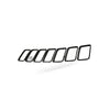 Front Grille Trim Cover Chrome to suit Jeep Cherokee 2014-2016 Radiator — image 3