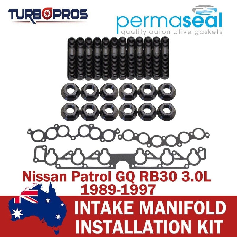 Nissan Patrol GQ 3.0L Permaseal Intake Manifold Installation Studs&Gasket