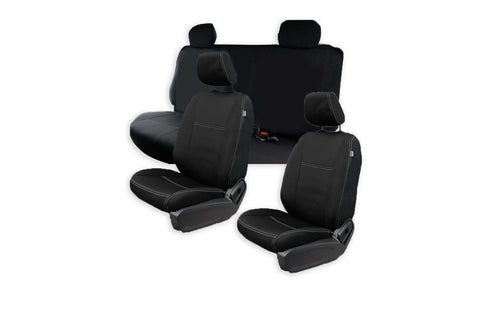 Neoprene Seat Covers 2x Front and 1xRear Row for Mitsubishi Triton MQ MR 2015-2023