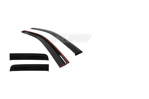Premium Door Visors for Ford Next-Gen Ranger Super Cab 2022-Current