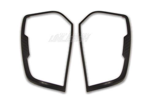 Black Taillight Covers/Surrounds for Mazda BT-50 2021-2024