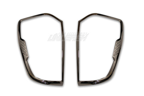 Chrome Taillight Covers/ Surrounds for Mazda BT-50 2021-2024