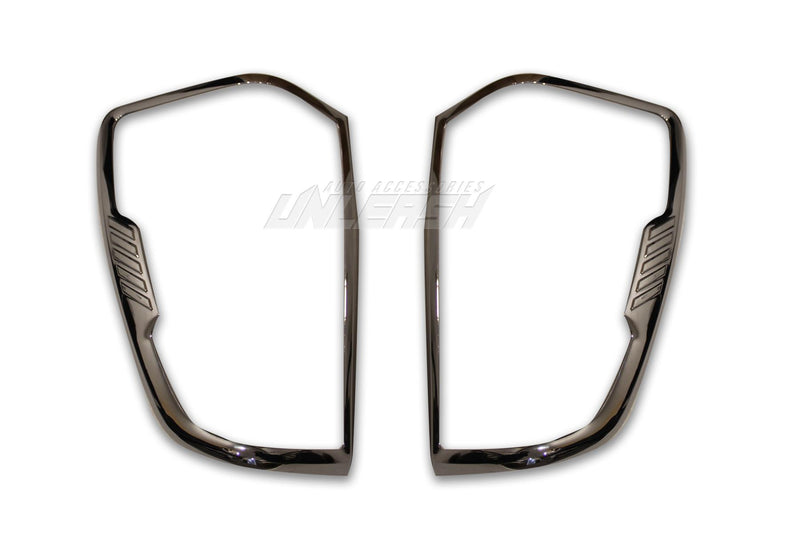 Chrome Taillight Covers/ Surrounds for Mazda BT-50 2021-2024