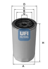 UFI Filters Oil Filter 23.464.00