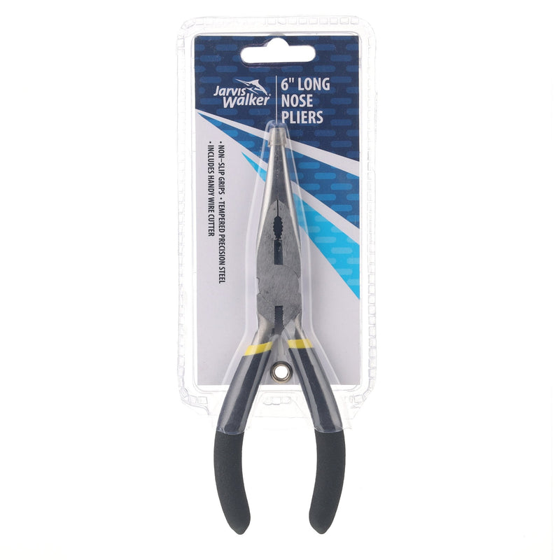 Jarvis Walker Long Nose Fishing Pliers Carbon Steel 6in.