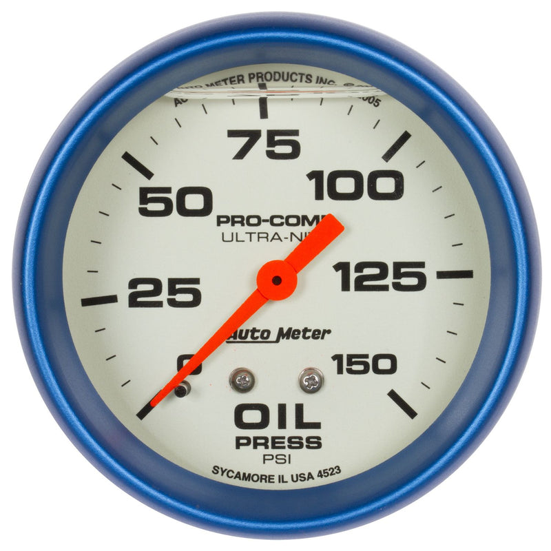 AutoMeter Ultra-Nite 2-5/8in Oil Pressure AU4223