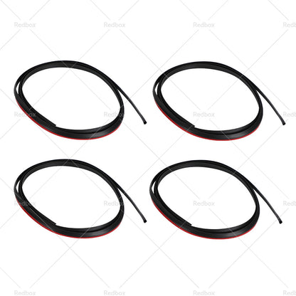 4Pcs Flare Rubber Seal Fits For Nissan Patrol GQ Y60 GU Y61 Y62 Navara D22 D40