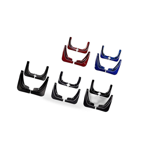 Mud Flaps to suit Tesla Model 3 2016-2020 Front Rear Matte Black PP PVC 4 — image 2