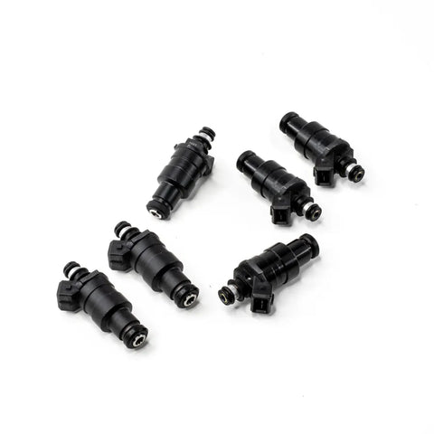 Deatschwerks 550cc/min Low Impedance Injectors - 6 Pack (3000GT 90-01) — fits Mitsubishi 3000gt
