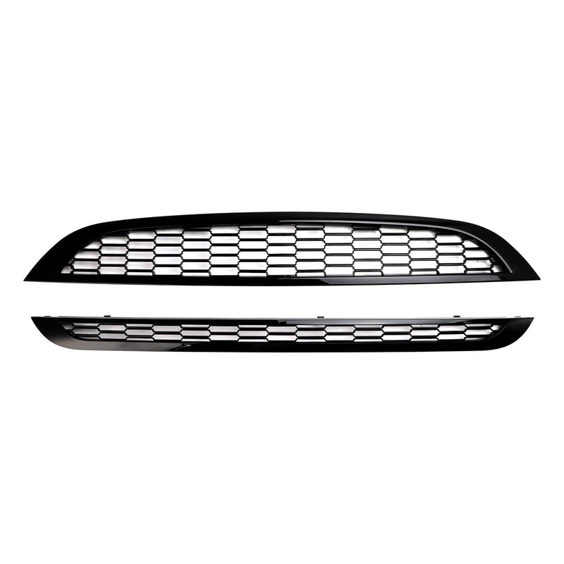 Mini Cooper R50 R52 R53 02-06 2PCS Honeycomb Mesh Front Grille