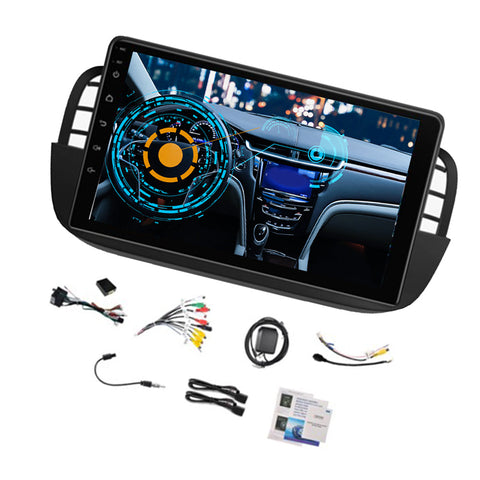 Android 15 Car Stereo to suit Fiat 500 9-Inch HD Touch Screen CarPlay GPS — image 2