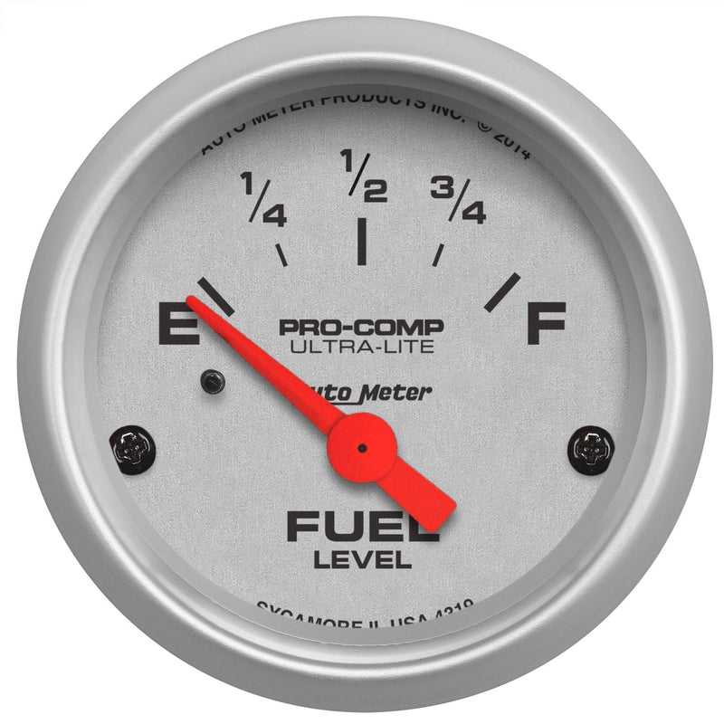 AutoMeter Ultra-Lite 2-1/16in Fuel Level AU4319