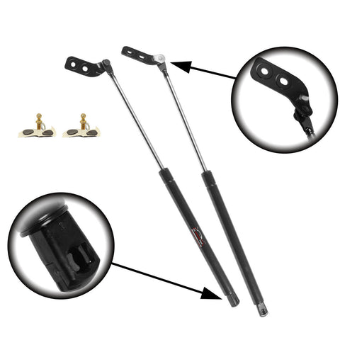 StrongArm Hatch LH Strut 4319L - Fits Ford Festiva