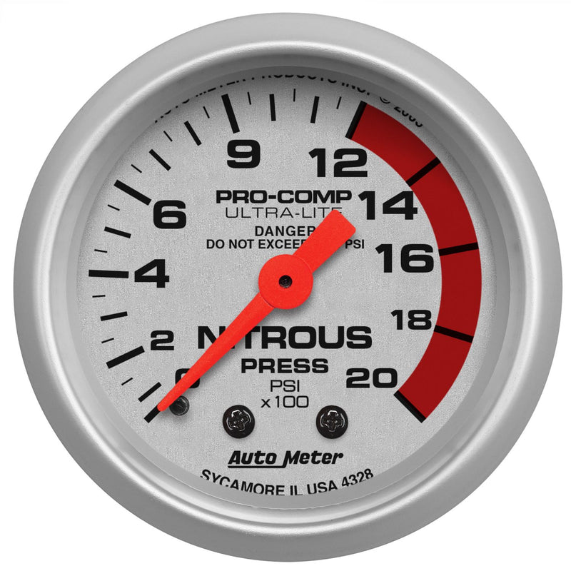 AutoMeter Ultra-Lite 2-1/16in Nitrous AU4328