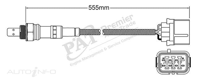 PAT Oxygen/lambda Sensor - EGO-823