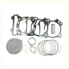 Chrome-plated 434cc big bore cylinder piston with engraved 9636 and swirls plus metallic gaskets for suzuki dr-z