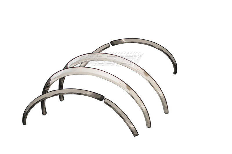 Fender Flares for Toyota Hiace 2005-2019 Stainless Steel Slim Style