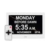LED Large Digital Day Clock 7 Calendar to suit Home Office — image 4