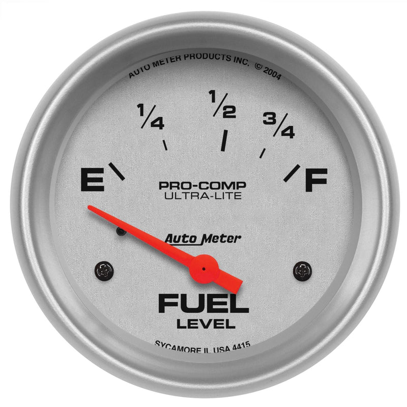 AutoMeter Ultra-Lite 2-5/8in Fuel Level AU4415