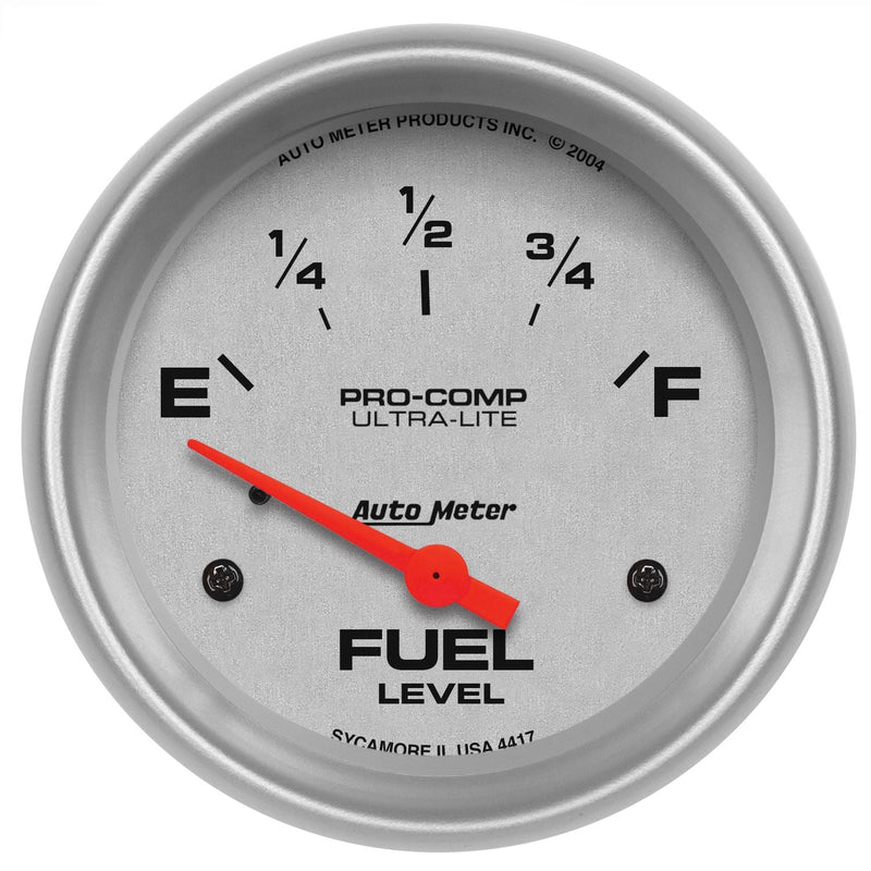AutoMeter Ultra-Lite 2-5/8in Fuel Level AU4417