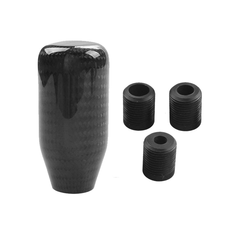 100% Real Carbon Fiber Gear Shift Knob with Adapter Universal — image 1