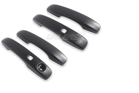 Black Keyless Entry Door Handle Covers for for Ford Next-Gen Ranger 2022-Current