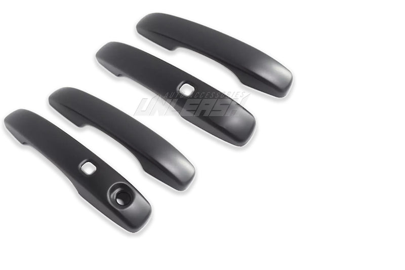 Black Keyless Entry Door Handle Covers for for Ford Next-Gen Ranger 2022-Current