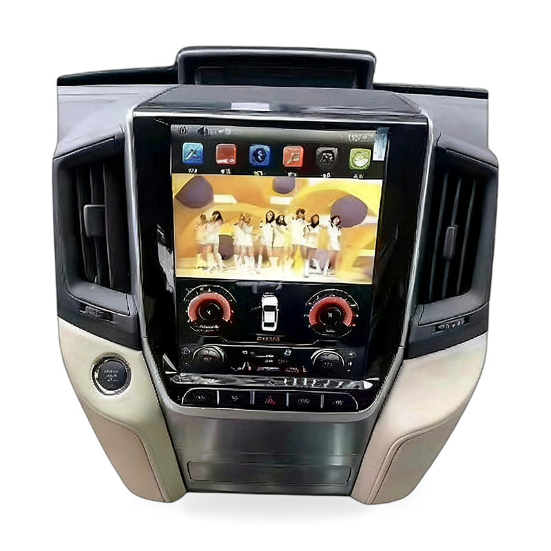 Vertical Screen Navigation System to suit Toyota Land Cruiser — image 1
