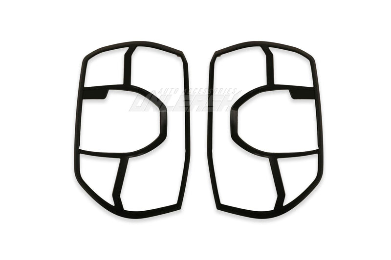 Black Taillight Covers/Surrounds for Ford Next-Gen Ranger 2022-Current