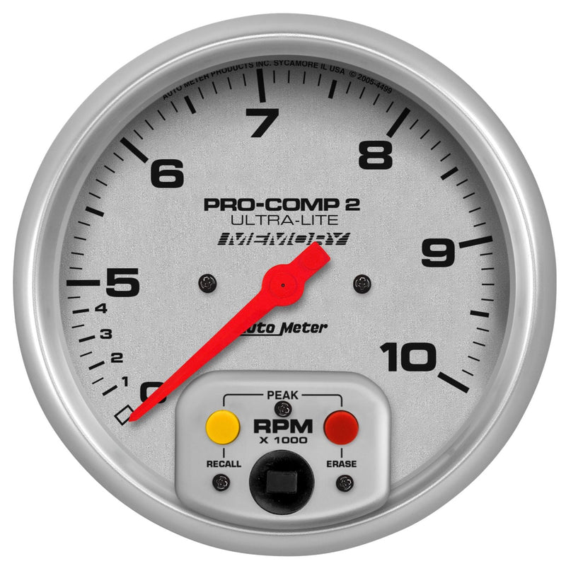 AutoMeter Ultra-Lite 5in Tacho 10000RPM AU4499