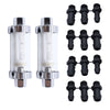 Chrome Glass Inline Fuel Filter to suit Holden Acadia 3.6L — image 1