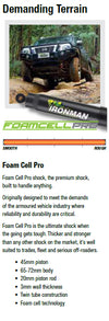 Ironman 4x4 Shock Absorber - Foam Cell Pro Strut - Performance Long Travel (Navara NP300 15+)