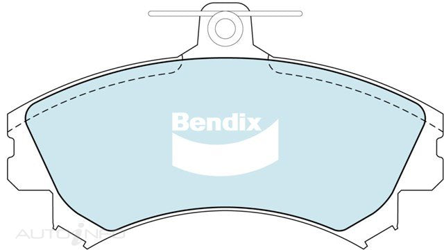 Bendix Brake Pads Front Smart Forfour - DB1402GCT