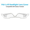 LR Headlight Lens Cover (Pair) to suit Subaru Forester 2008-2012 — image 2