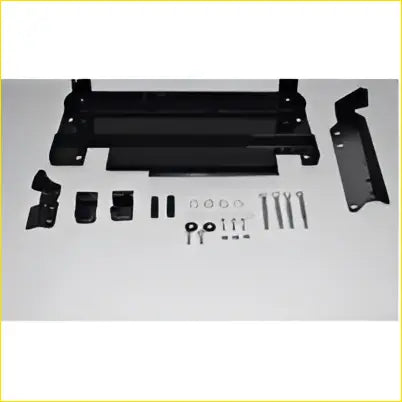 Black metal 45mm diff drop mounting bracket kit with hardware for Nissan Navara D40 D23 NP300 2005-on