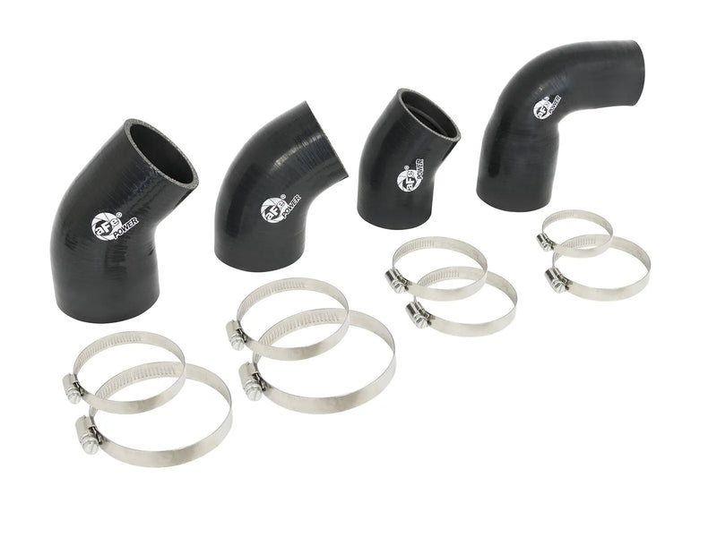 aFe BladeRunner Intercooler Couplings + Clamps Kit - Factory Intercooler + aFe Tube (Mustang EcoBoost 2015+)