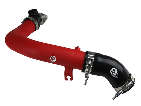 aFe BladeRunner 2-1/2" Intercooler Tube - Hot Side (WRX 2015+) Red — fits Subaru WRX