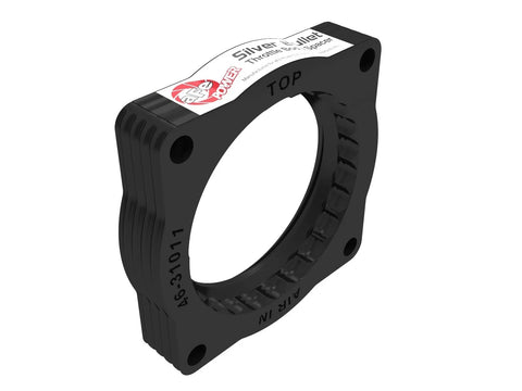 aFe Silver Bullet Throttle Body Spacer - Black (328i 07-13)
