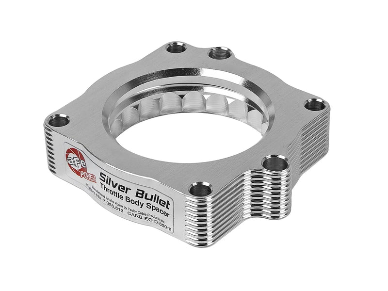 aFe Silver Bullet Throttle Body Spacer (Dodge 1500/2500/3500 Hemi 2011+) — fits Jeep Grand Cherokee
