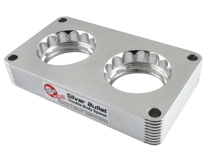 aFe Silver Bullet Throttle Body Spacer (Mustang GT V8 05-10) — fits Ford Mustang