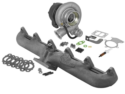 aFe BladeRunner Street Series Turbocharger w/Exhaust Manifold (Dodge 2500/3500 Cummins 03-07) — fits Dodge Ram 3rd