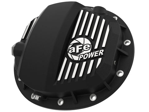 aFe Pro Series Rear Differential Cover - Machined Fins (Silverado/Sierra 19+) - Black