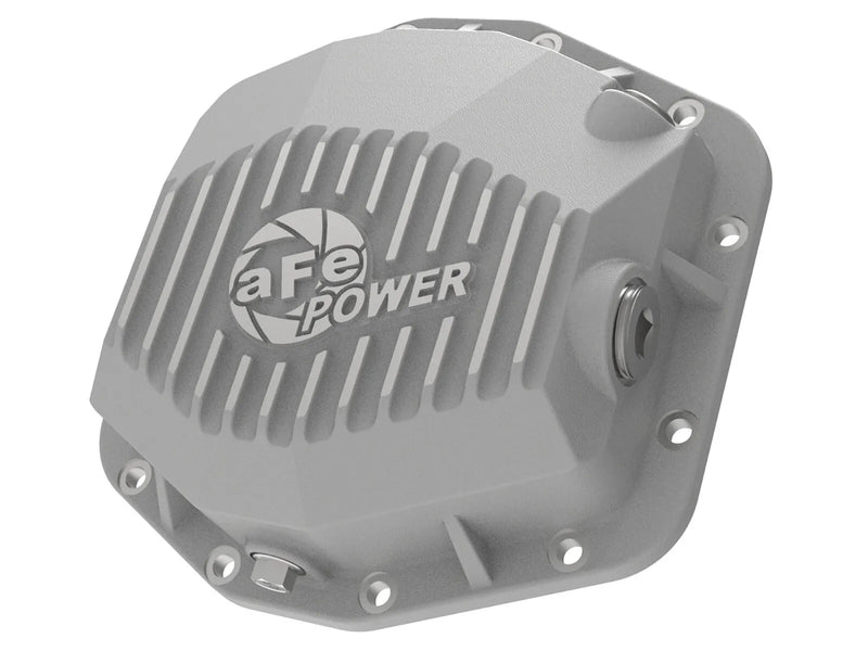 aFe Street Series Rear Differential Cover - Machined Fins - Raw(Ranger 19) — fits Ford Ranger