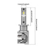 2x H1 LED Car Headlight Conversion Bulbs (Pair) to suit Universal — image 6