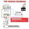 12V Winch Remote Twin Handset Set to suit Solenoid Operated Electric Winch — image 2